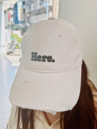 刺繡字母棒球帽