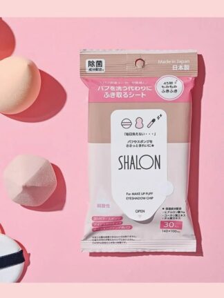 [連線中]日本🇯🇵SHALON 粉撲清潔棉片