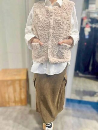 泰迪熊保暖毛背心