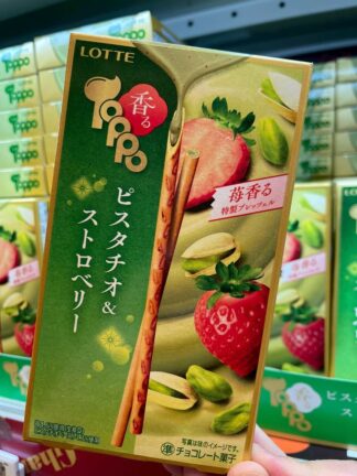 [連線中]日本限定🇯🇵LOTTE 開心果草莓風味夾心棒2盒一組