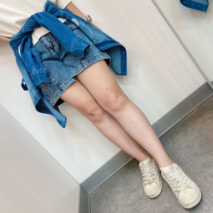 牛仔工裝短褲 - Image 11