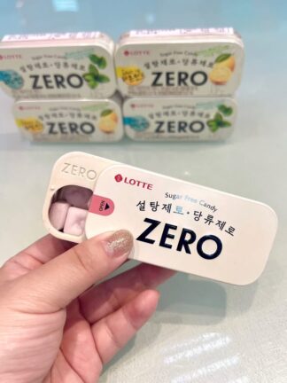 樂天 zero零糖薄荷味糖果