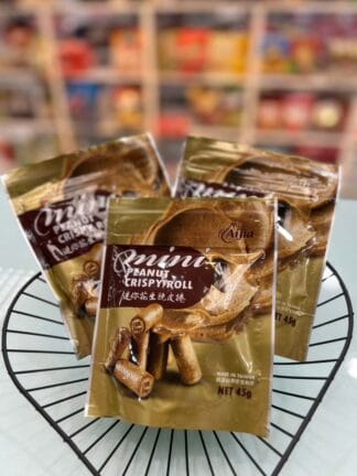 愛加迷你花生脆皮捲（蛋奶素）