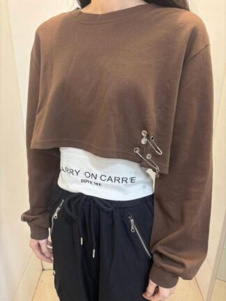 二件式短版上衣