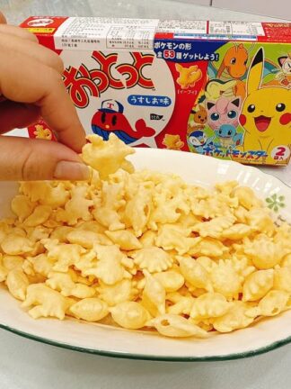 森永寶可夢造型鹽味餅乾