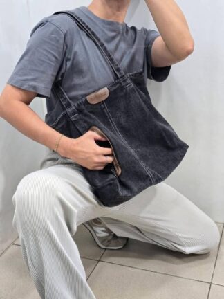 牛仔質感手提包