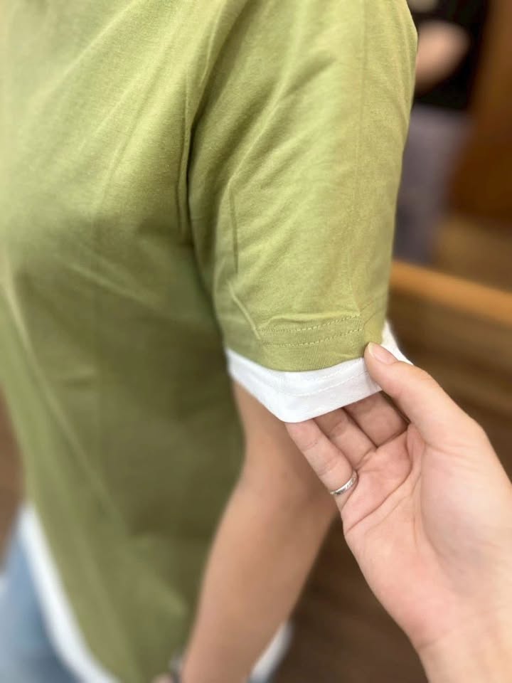 女款百搭棉T 多色款:圖片 3