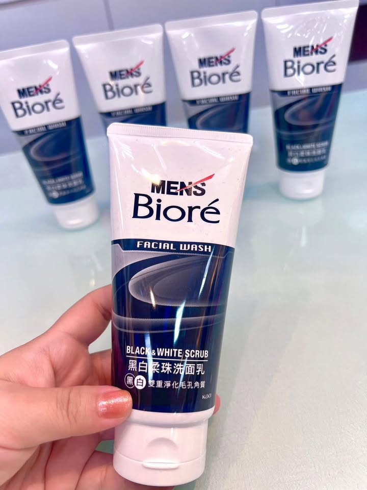 Men’s Bioré Facial Wash 黑白柔珠洗面乳:圖片 5