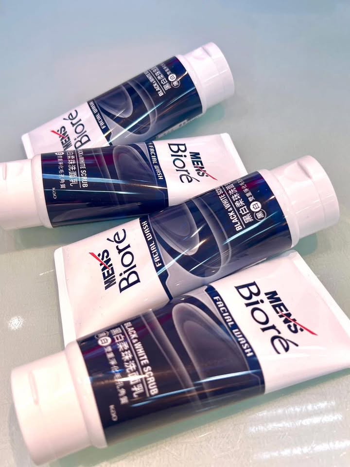 Men’s Bioré Facial Wash 黑白柔珠洗面乳:圖片 9