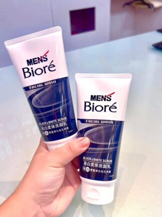 Men’s Bioré Facial Wash 黑白柔珠洗面乳