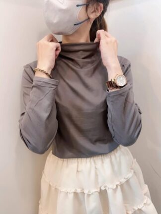 立領內搭上衣