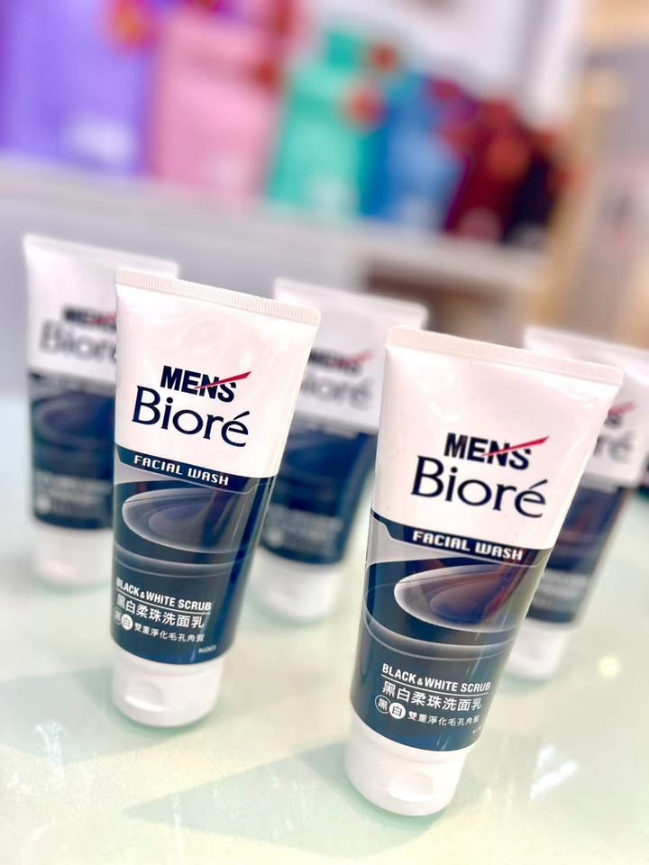 Men’s Bioré Facial Wash 黑白柔珠洗面乳:圖片 3