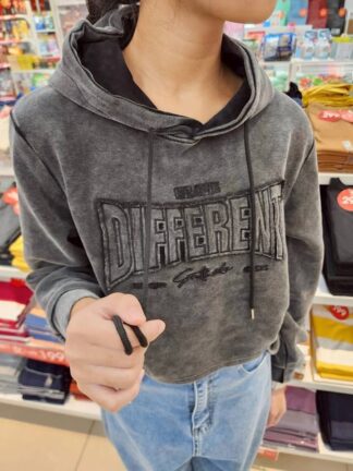 率性活潑水洗連帽T