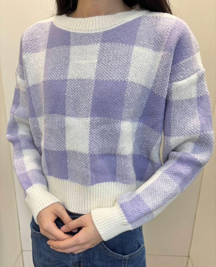 格子毛衣:圖片 4