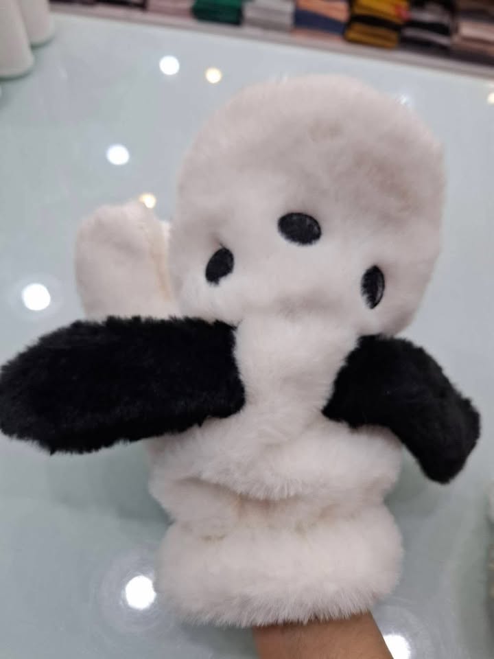 狗狗絨毛手套