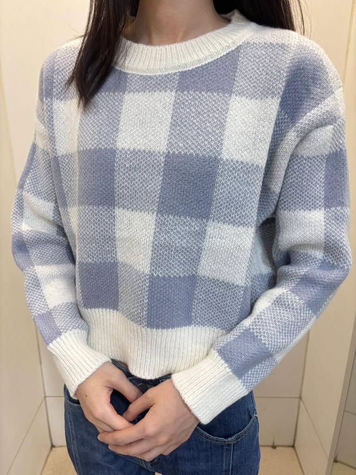 格子毛衣:圖片 3