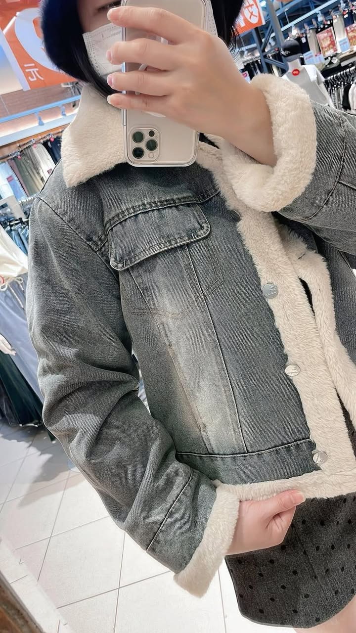絨毛牛仔外套:圖片 6