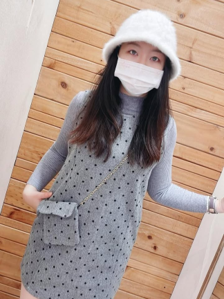 經典灰色系兩件式洋裝