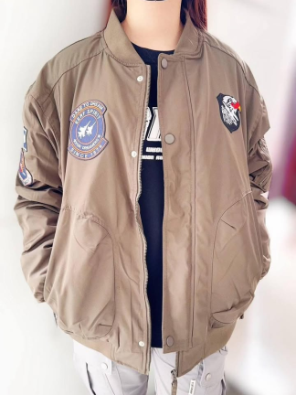 復古美式軍用飛行夾克