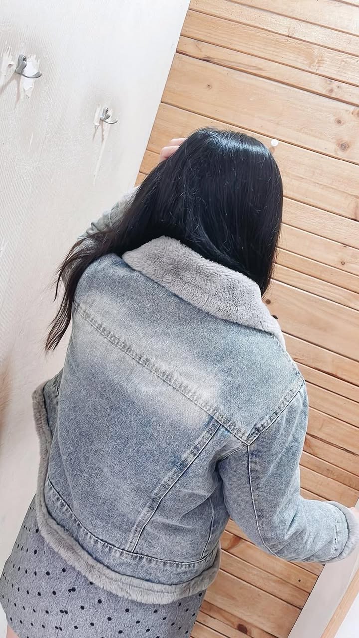 絨毛牛仔外套:圖片 12