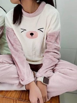 不倒絨睡衣套裝