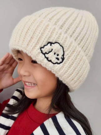 刺繡兒童毛帽