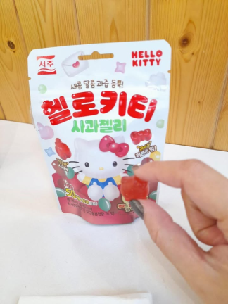 HELLO KITTY造型蘋果風味軟糖