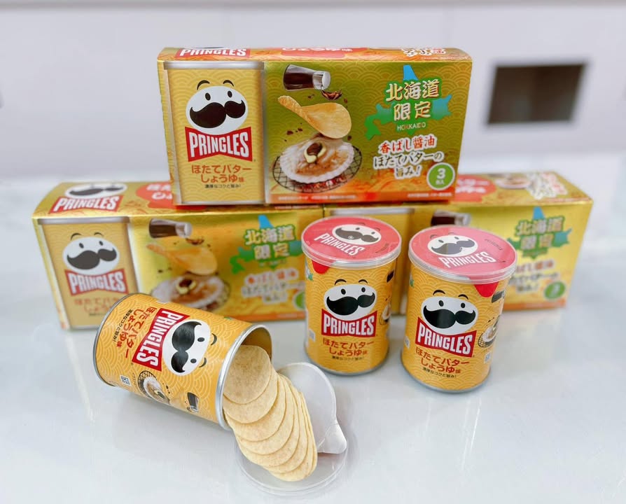 日本品客 PRINGLES北海道限定 奶油醬燒帆立貝🐚洋芋片:圖片 3