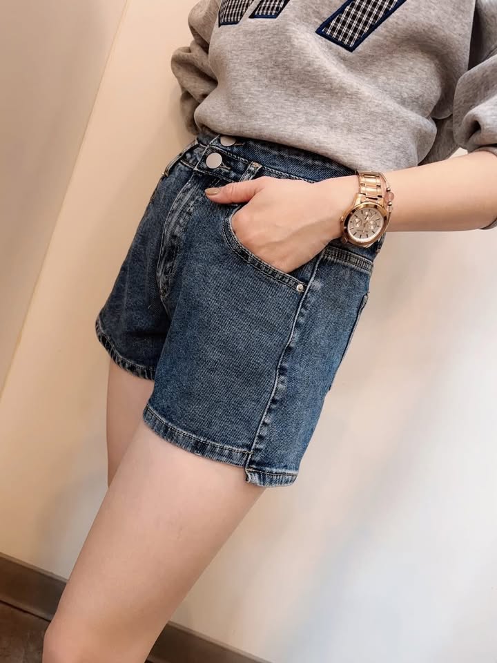 二扣牛仔短褲:圖片 8