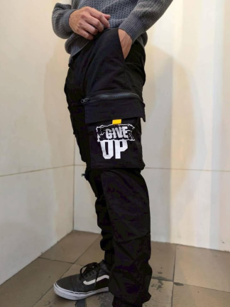 多袋束腳運動褲