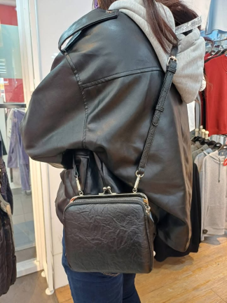 復古療癒口金方包