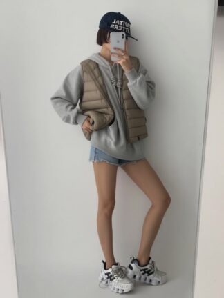 獨家自訂款連帽羽絨背心