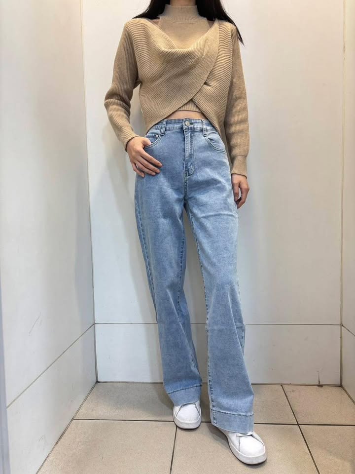 素面寬褲:圖片 7
