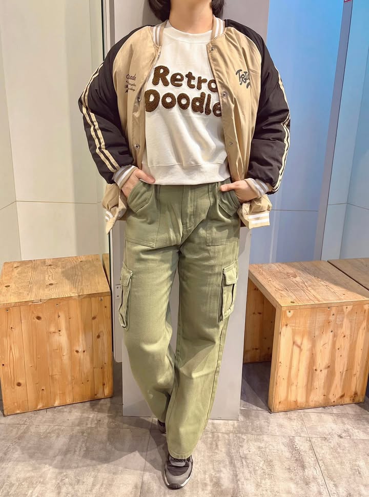 美式鋪棉棒球外套:圖片 2
