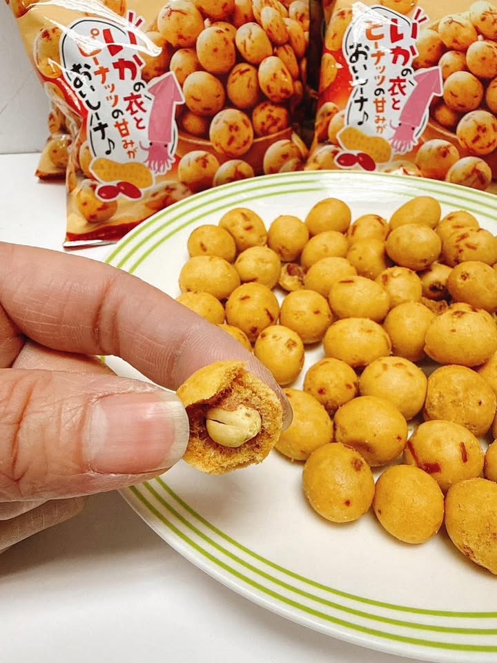 日本春日井什錦豆果子-魷魚風味:圖片 5