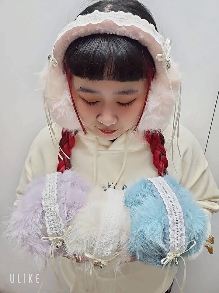 韓版毛絨耳罩:圖片 2