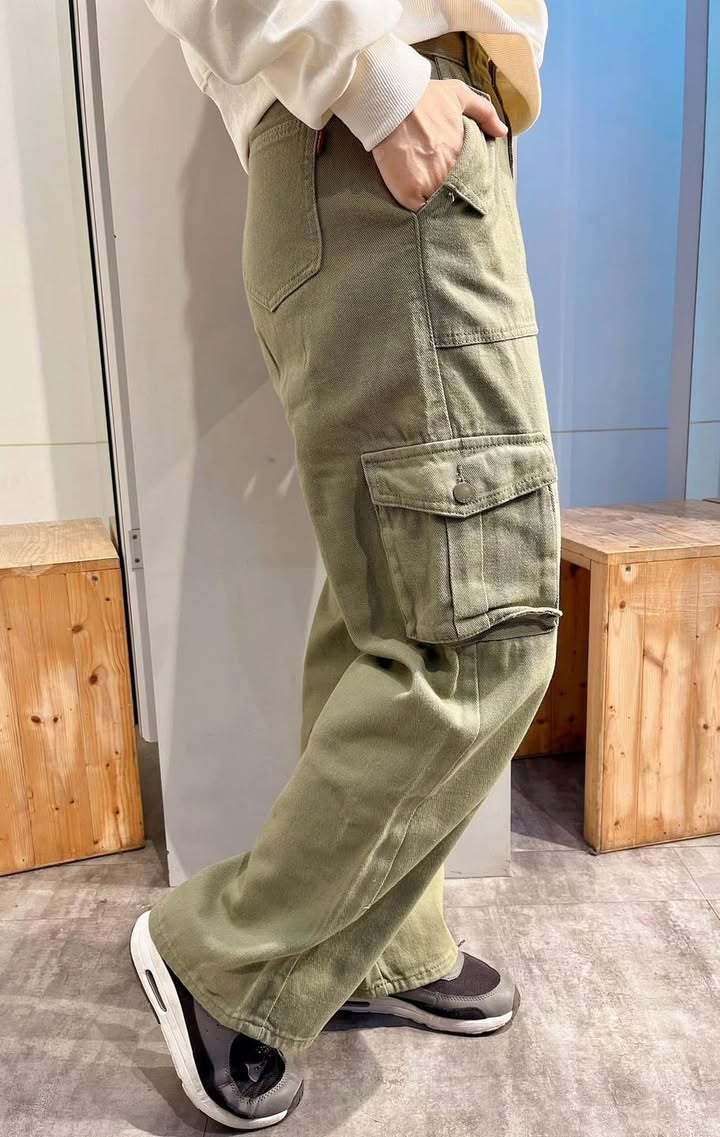 牛仔工裝褲:圖片 4