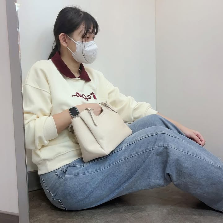 素色皮革長帶包:圖片 8