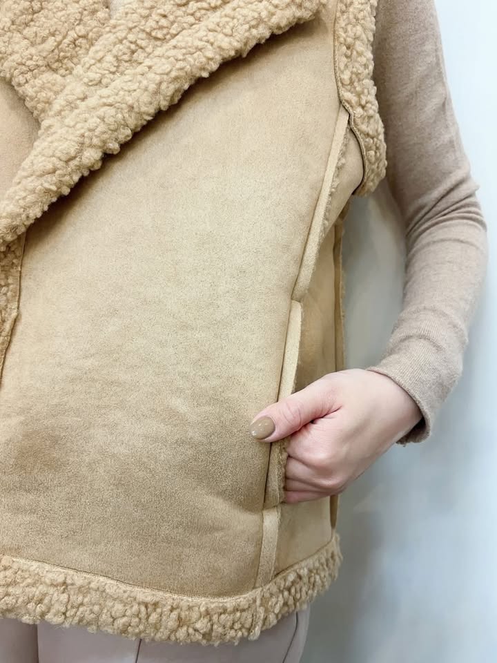 羊羔絨背心:圖片 10