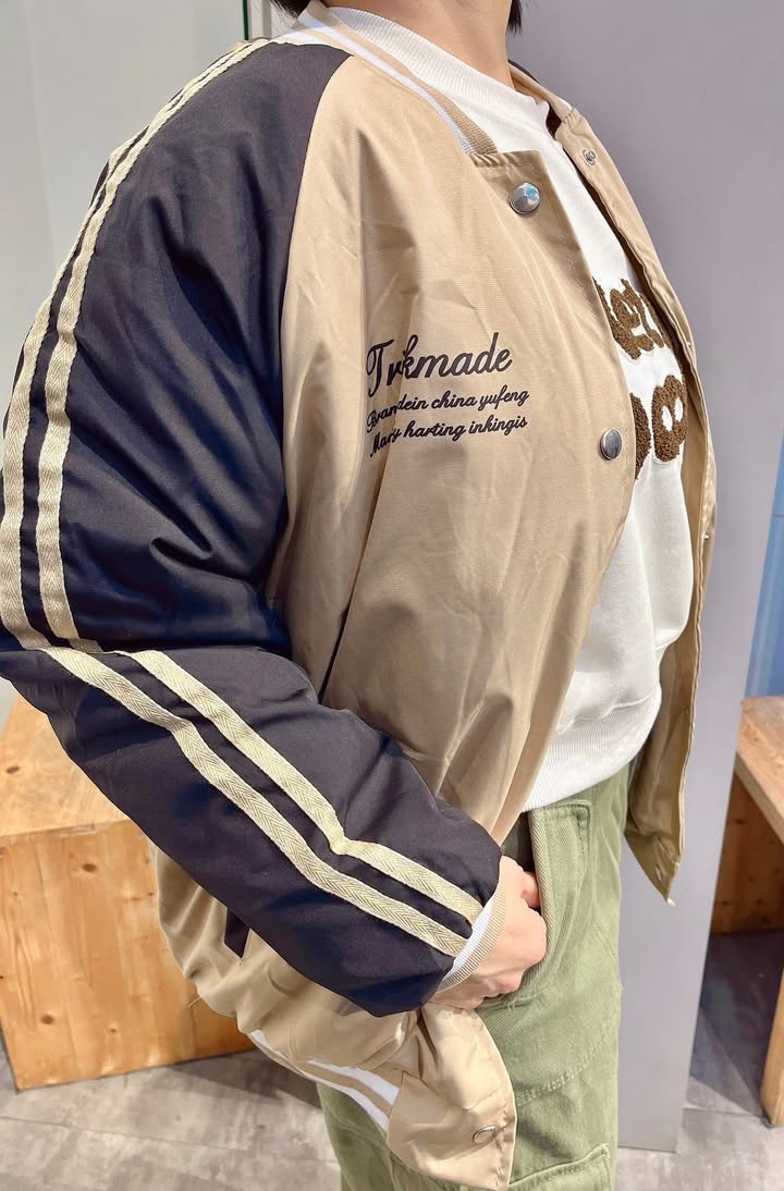 美式鋪棉棒球外套:圖片 5