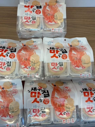 韓式蝦味脆餅