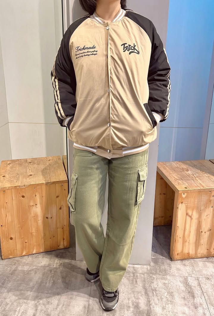 美式鋪棉棒球外套:圖片 4