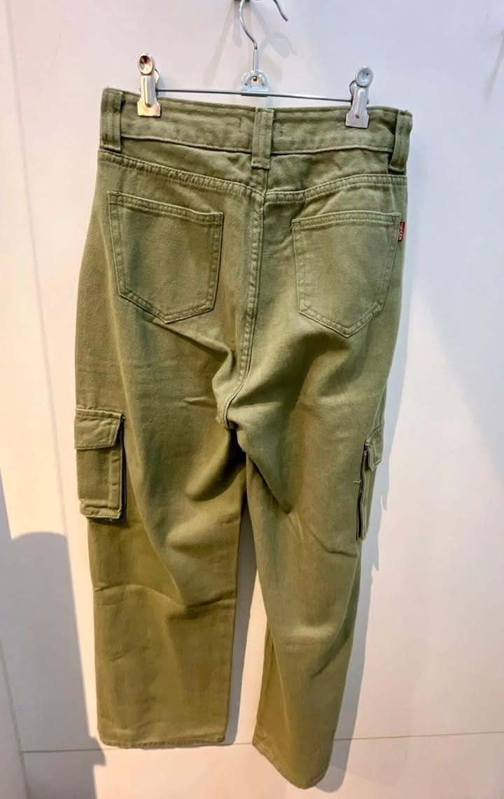 牛仔工裝褲:圖片 9