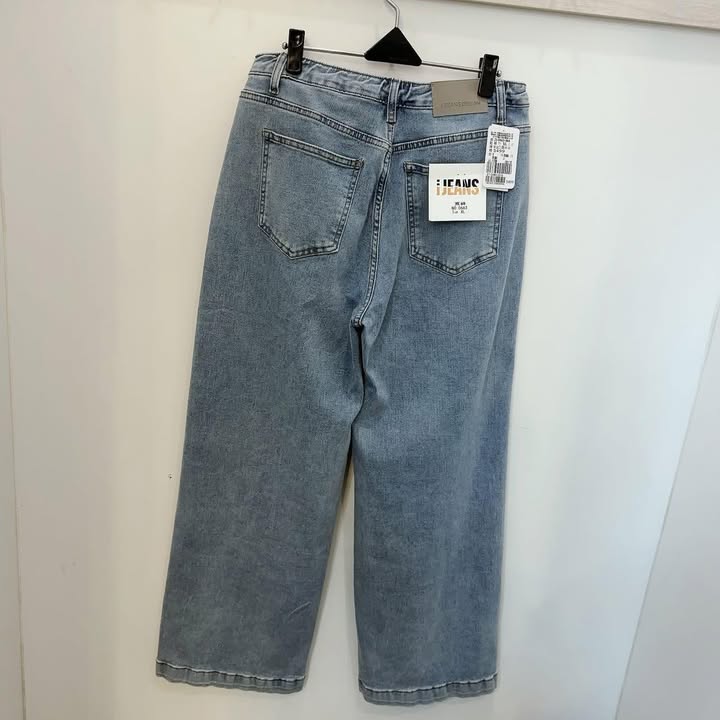 寬版直筒牛仔褲 - Image 12