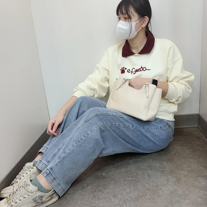 寬版直筒牛仔褲 - Image 9