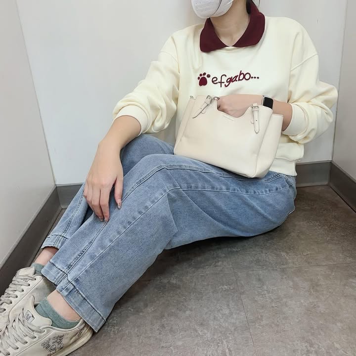 素色皮革長帶包:圖片 9