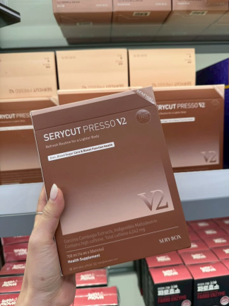 K67 韓國連線 12/2結單 粉粉許願商品🎋🇰🇷SERY BOX SERYCUT PRESSO 藤黃果咖啡濃縮液 50包一盒☕️