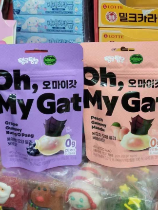 韓國 Oh My Gat 軟糖｜爆餡＋軟Q ｜0g Zero