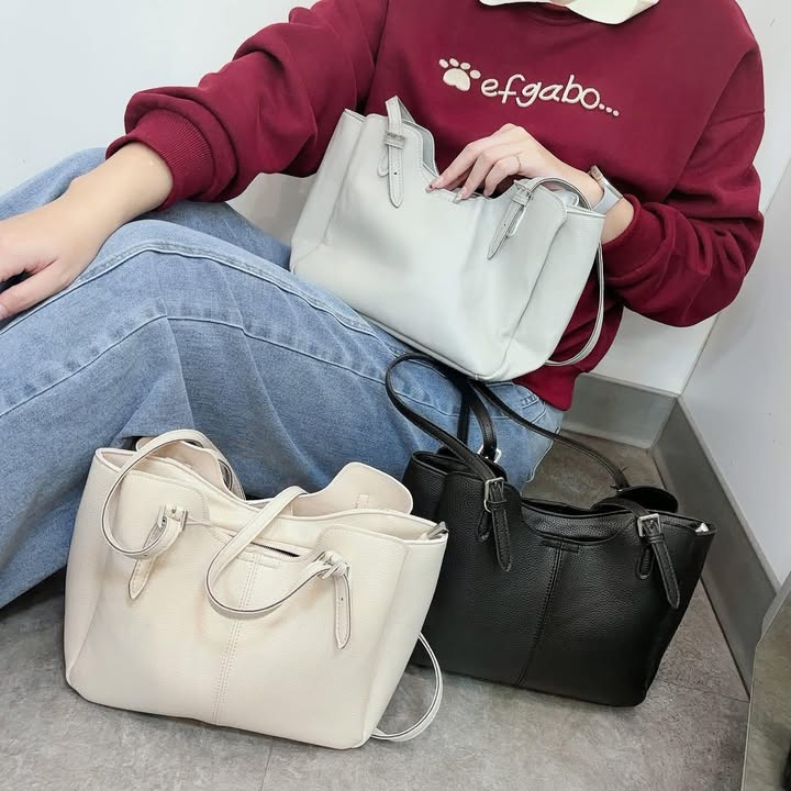 素色皮革長帶包:圖片 10