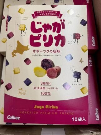 日本連線 北海道 Calbee 薯塊三姐妹